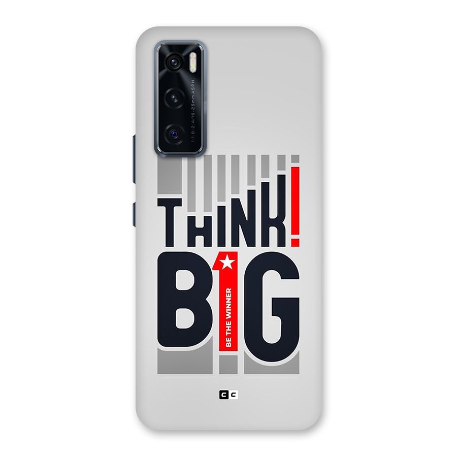 Think Big Back Case for Vivo V20 SE