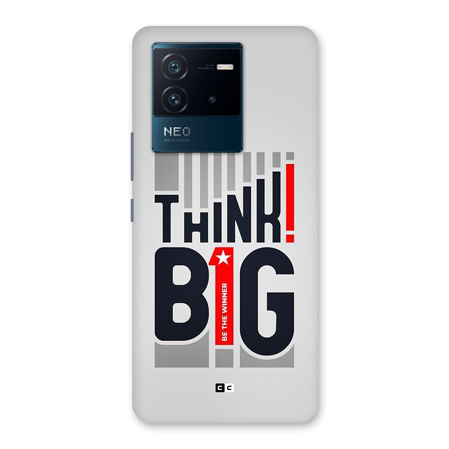 Think Big Back Case for Vivo iQOO Neo 6 5G