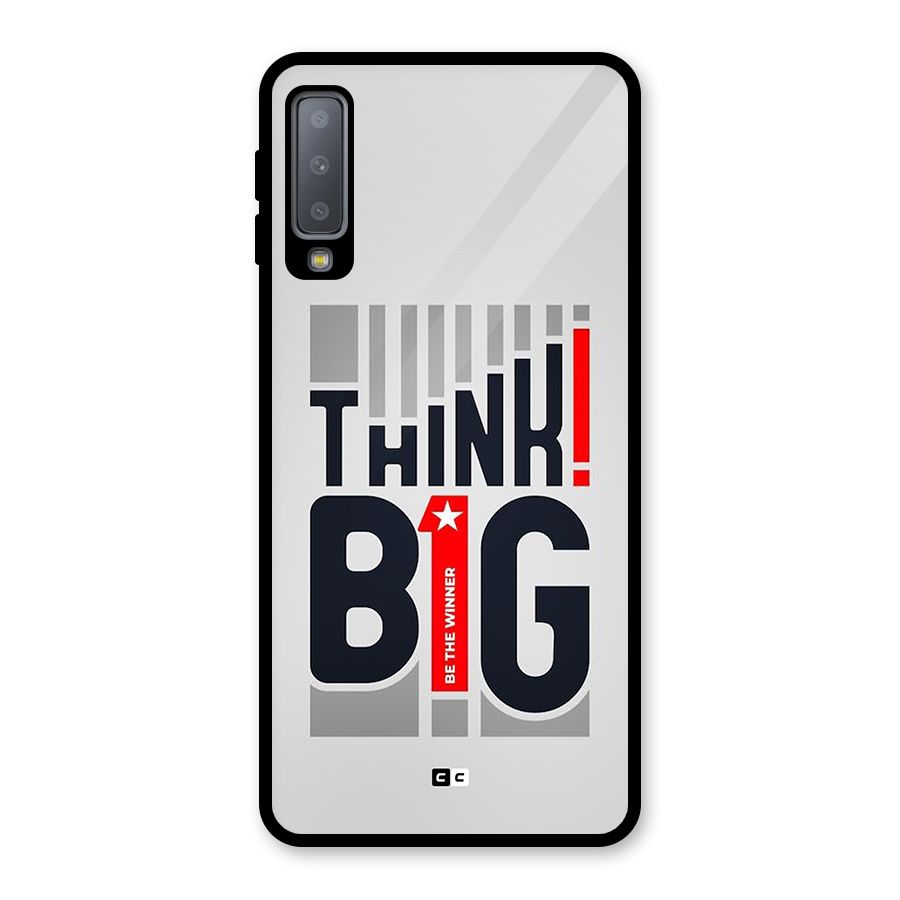 Think Big Glass Back Case for Galaxy A7 (2018)