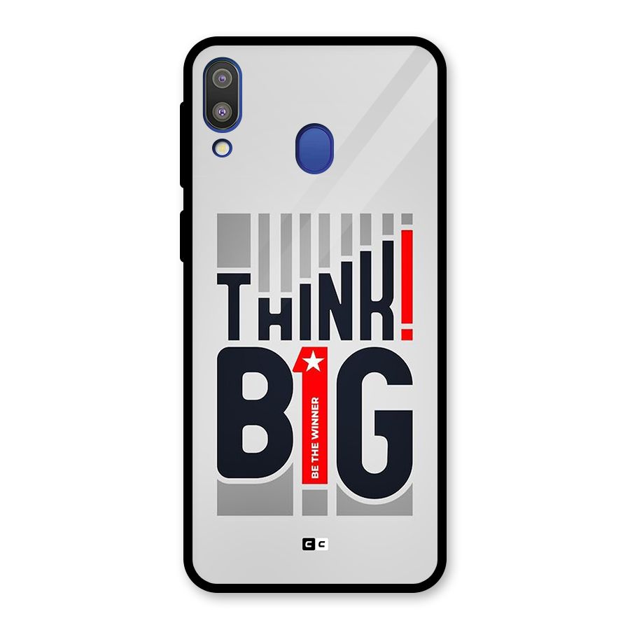 Think Big Glass Back Case for Galaxy M20