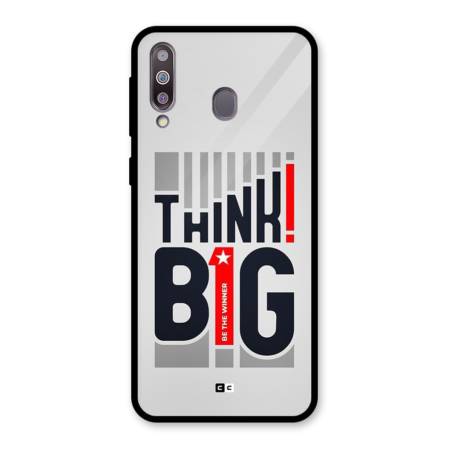 Think Big Glass Back Case for Galaxy M30