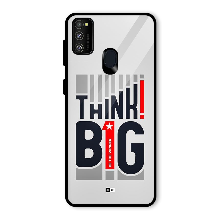 Think Big Glass Back Case for Galaxy M30s