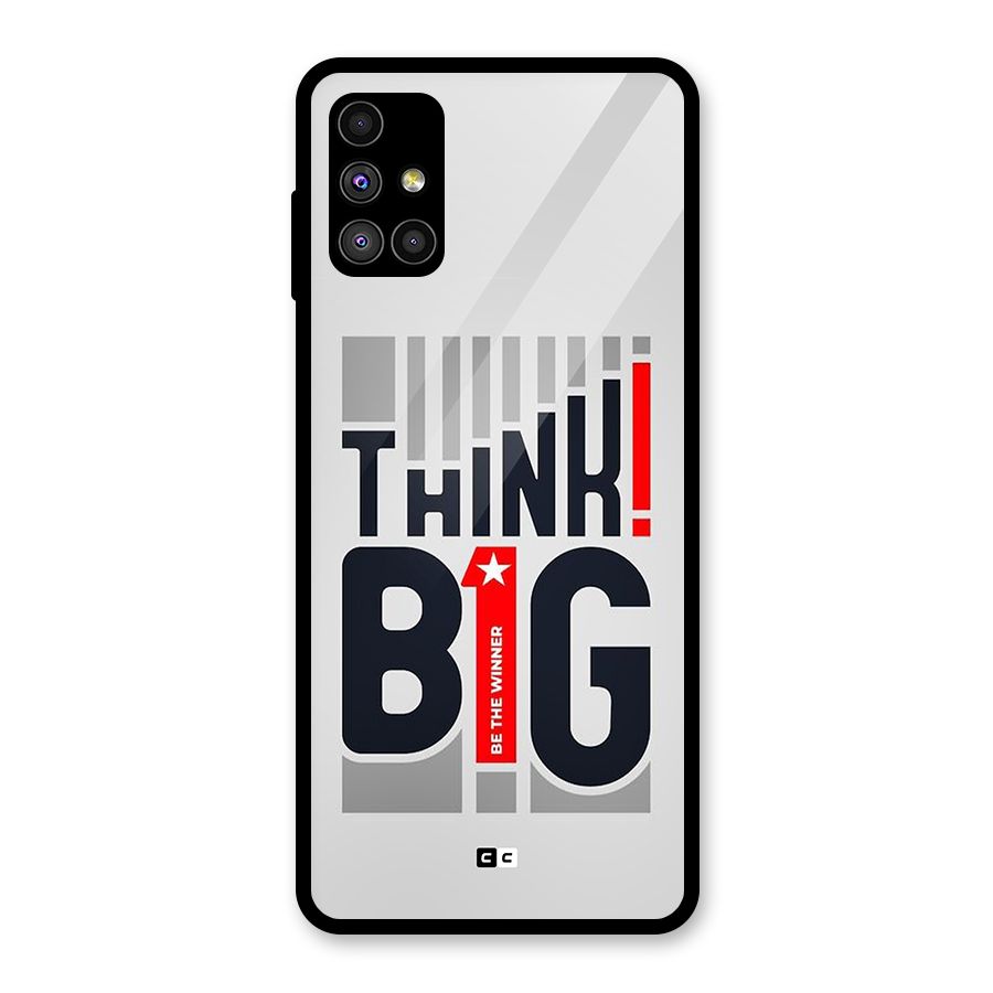 Think Big Glass Back Case for Galaxy M51
