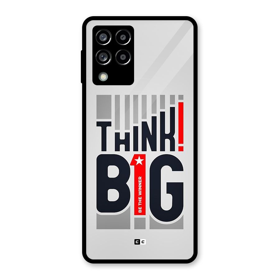 Think Big Glass Back Case for Galaxy M53 5G