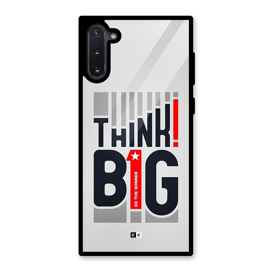 Think Big Glass Back Case for Galaxy Note 10
