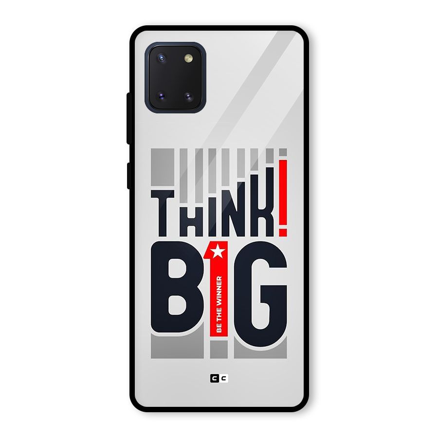 Think Big Glass Back Case for Galaxy Note 10 Lite