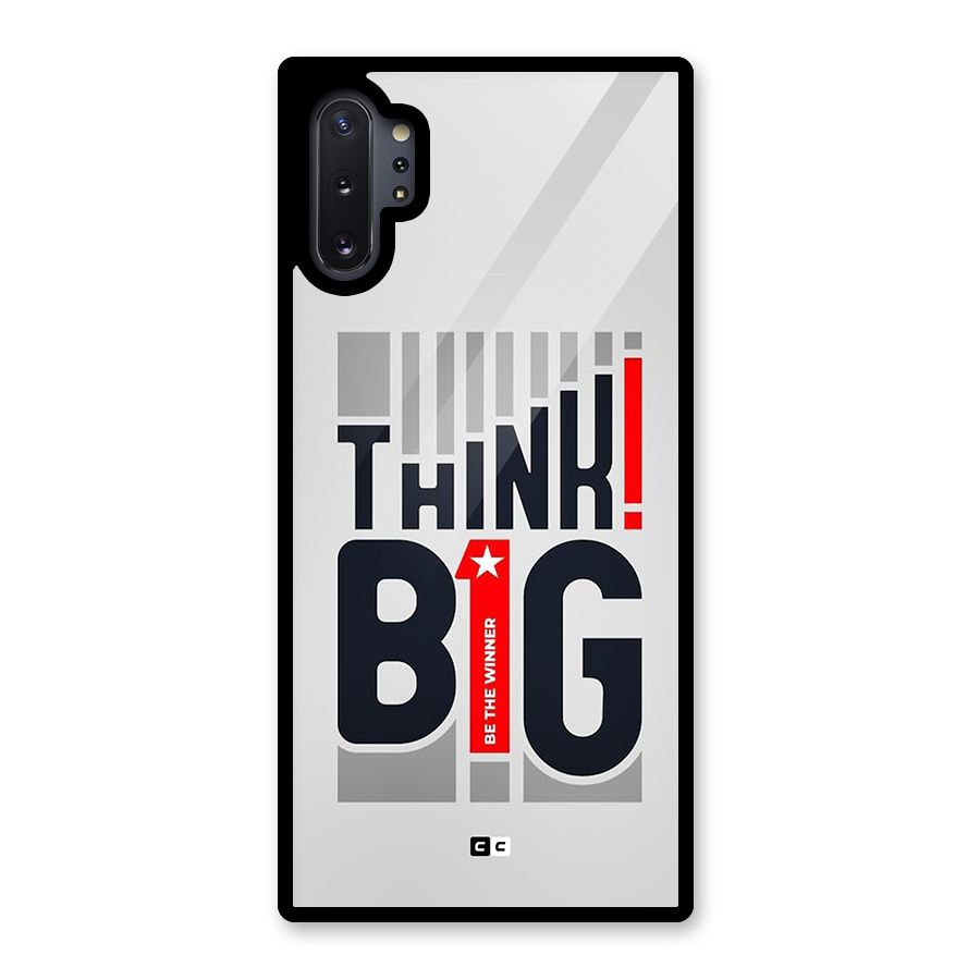 Think Big Glass Back Case for Galaxy Note 10 Plus