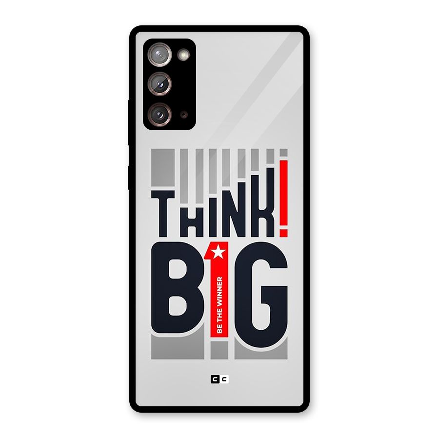 Think Big Glass Back Case for Galaxy Note 20