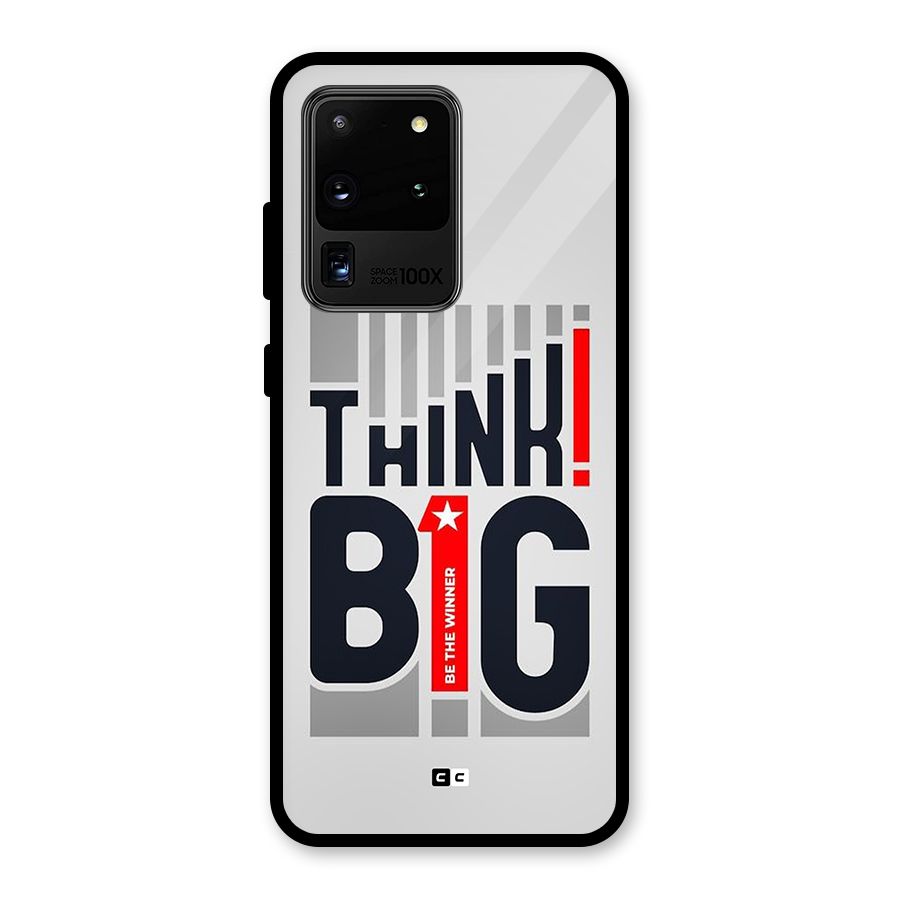 Think Big Glass Back Case for Galaxy S20 Ultra