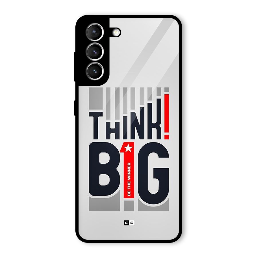 Think Big Glass Back Case for Galaxy S21 5G