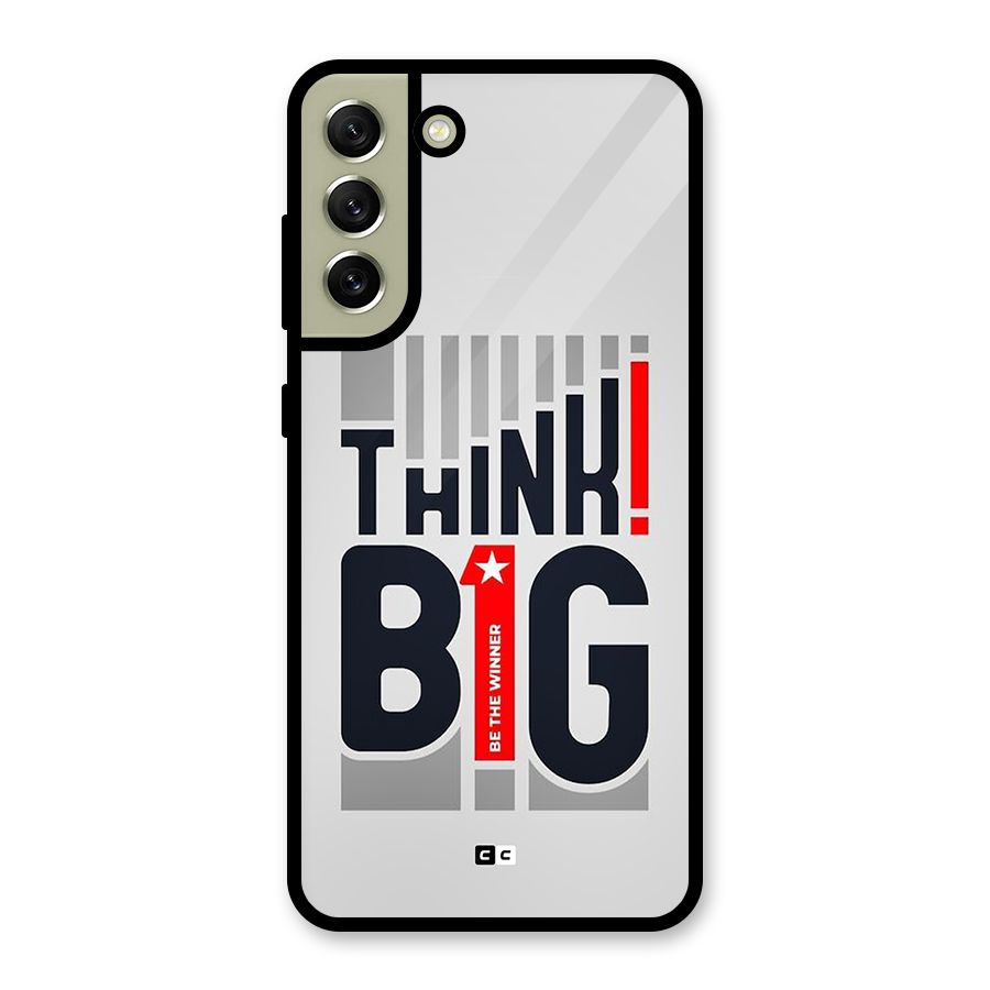 Think Big Glass Back Case for Galaxy S21 FE 5G