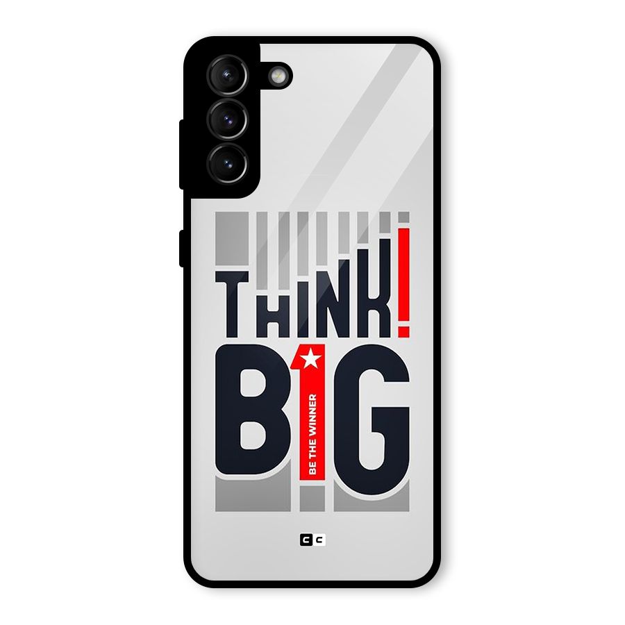 Think Big Glass Back Case for Galaxy S21 Plus