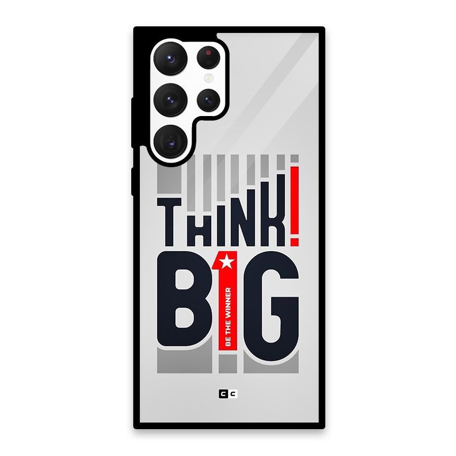 Think Big Glass Back Case for Galaxy S22 Ultra 5G