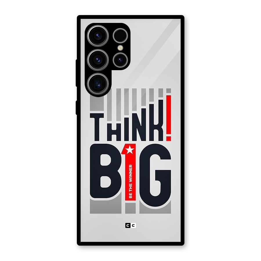 Think Big Glass Back Case for Galaxy S23 Ultra