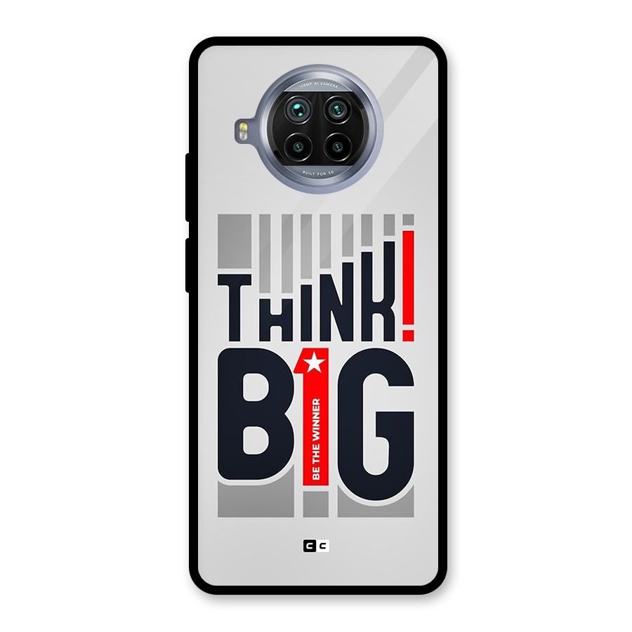 Think Big Glass Back Case for Mi 10i