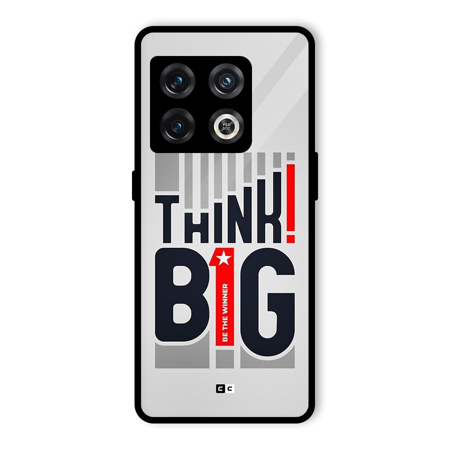 Think Big Glass Back Case for OnePlus 10 Pro 5G