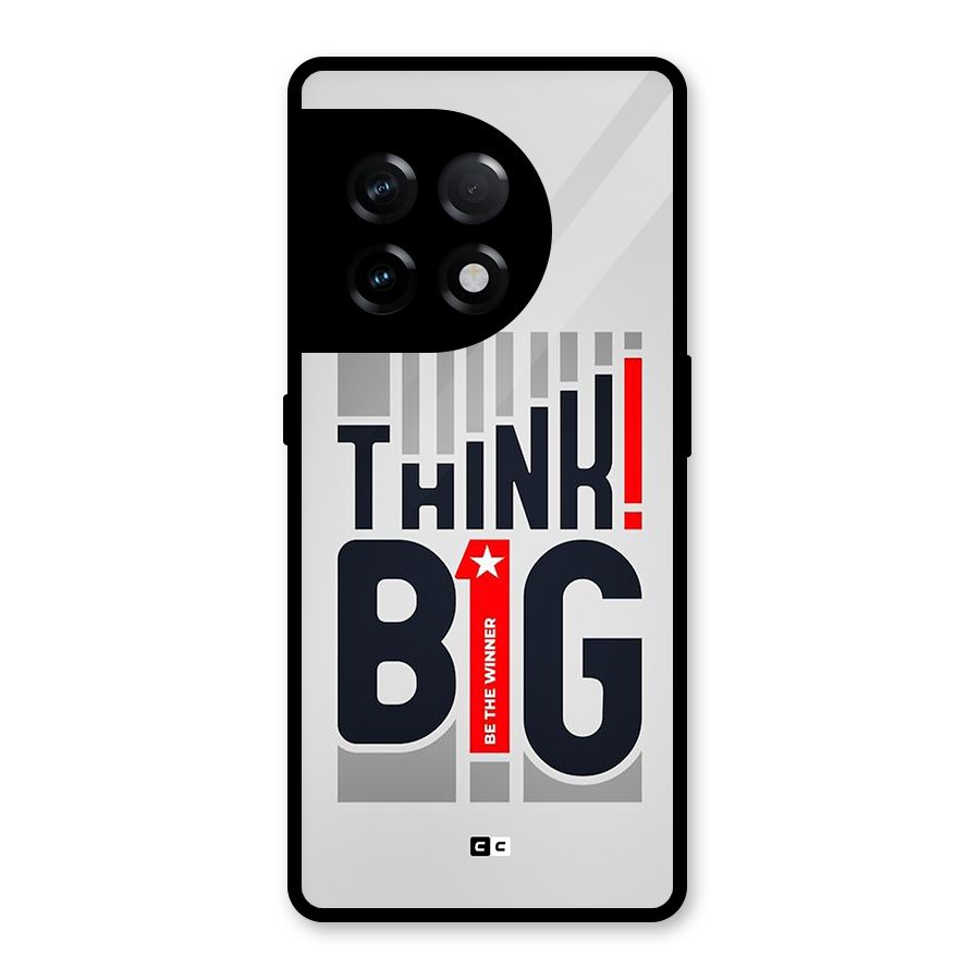 Think Big Glass Back Case for OnePlus 11R