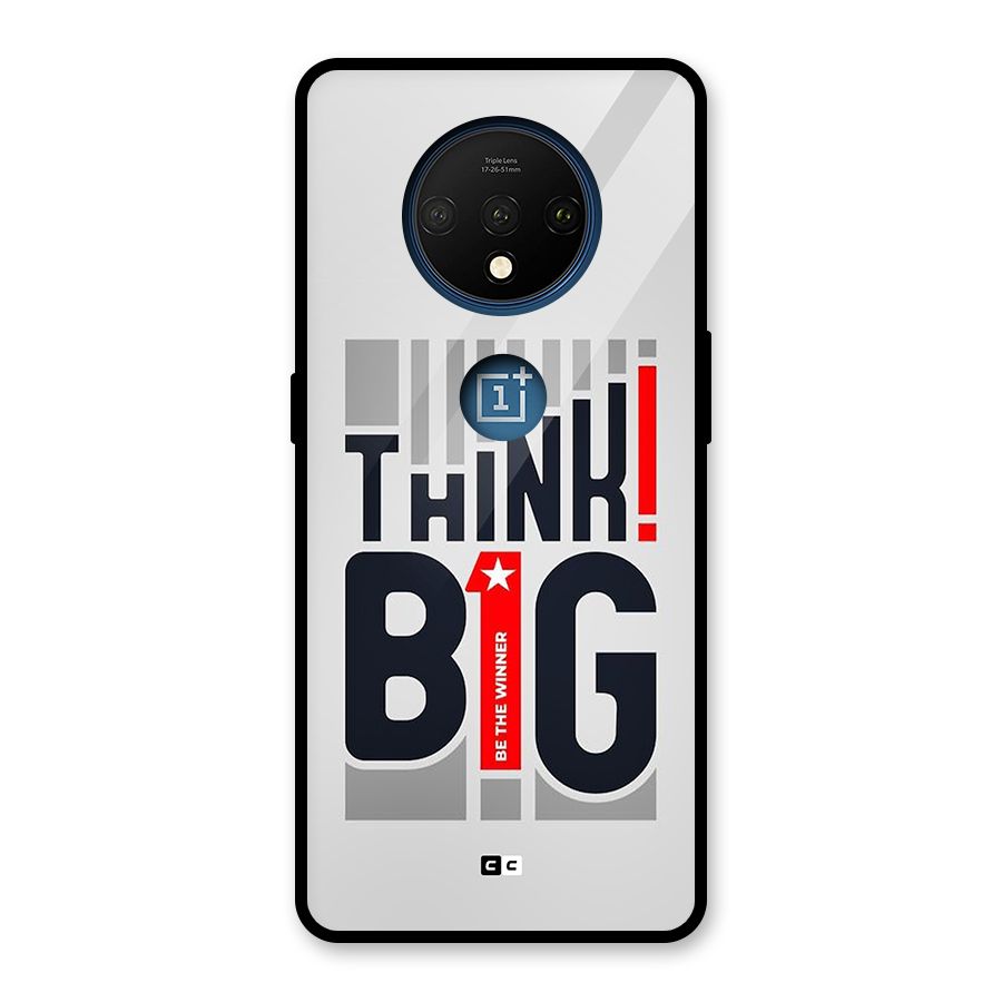 Think Big Glass Back Case for OnePlus 7T