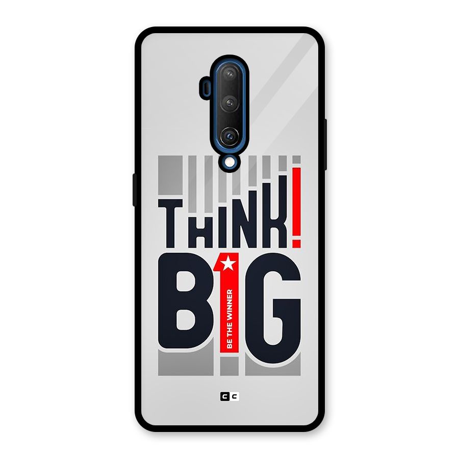 Think Big Glass Back Case for OnePlus 7T Pro