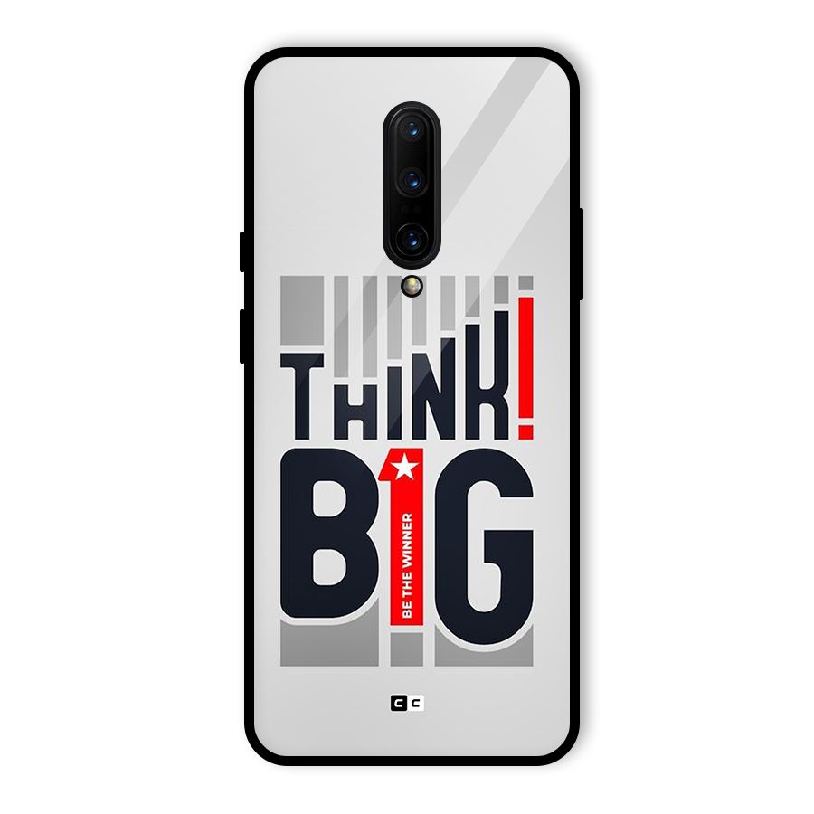 Think Big Glass Back Case for OnePlus 7 Pro