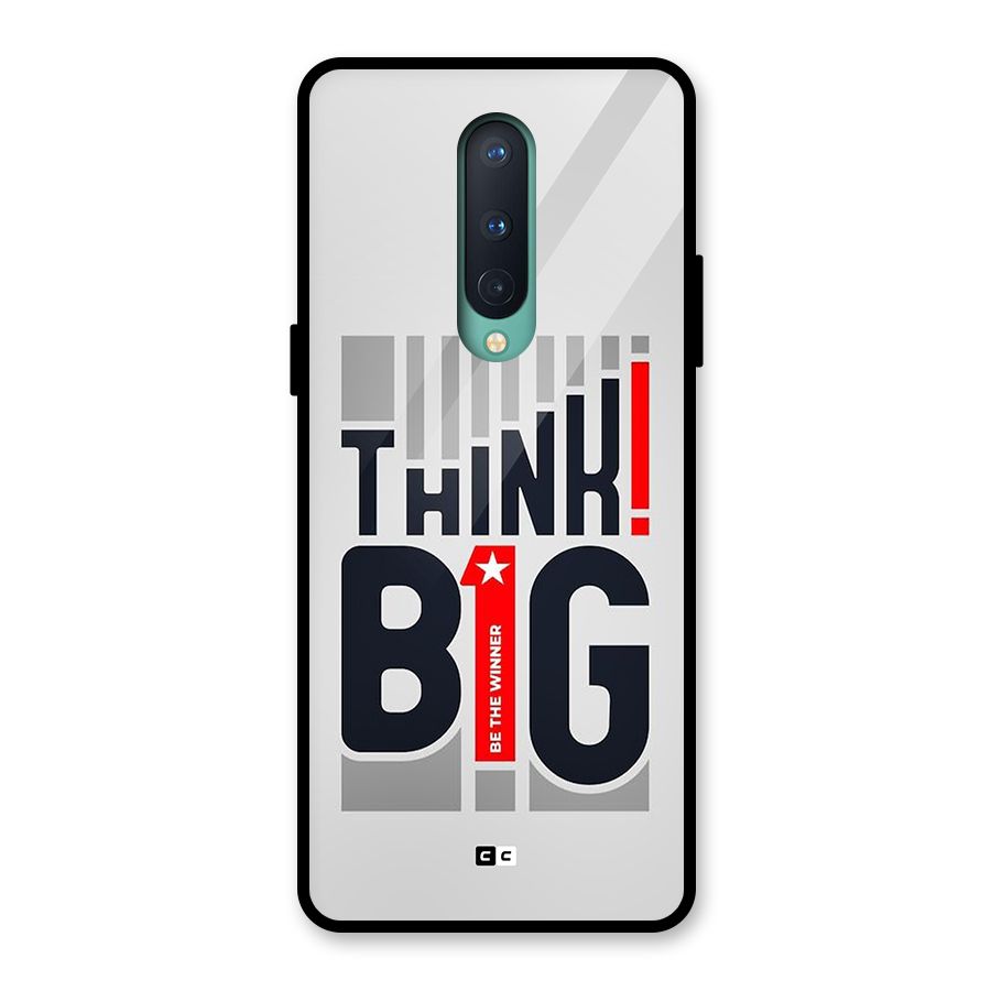 Think Big Glass Back Case for OnePlus 8