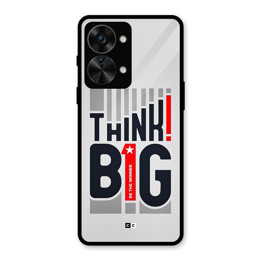 Think Big Glass Back Case for OnePlus Nord 2T