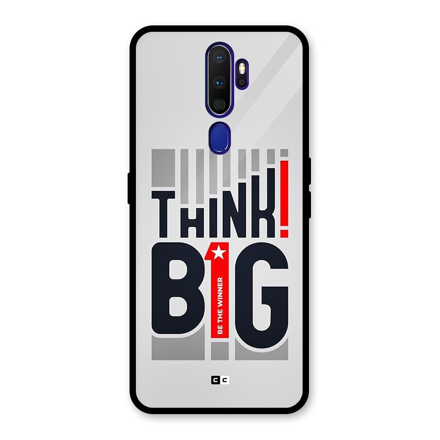 Think Big Glass Back Case for Oppo A9 (2020)