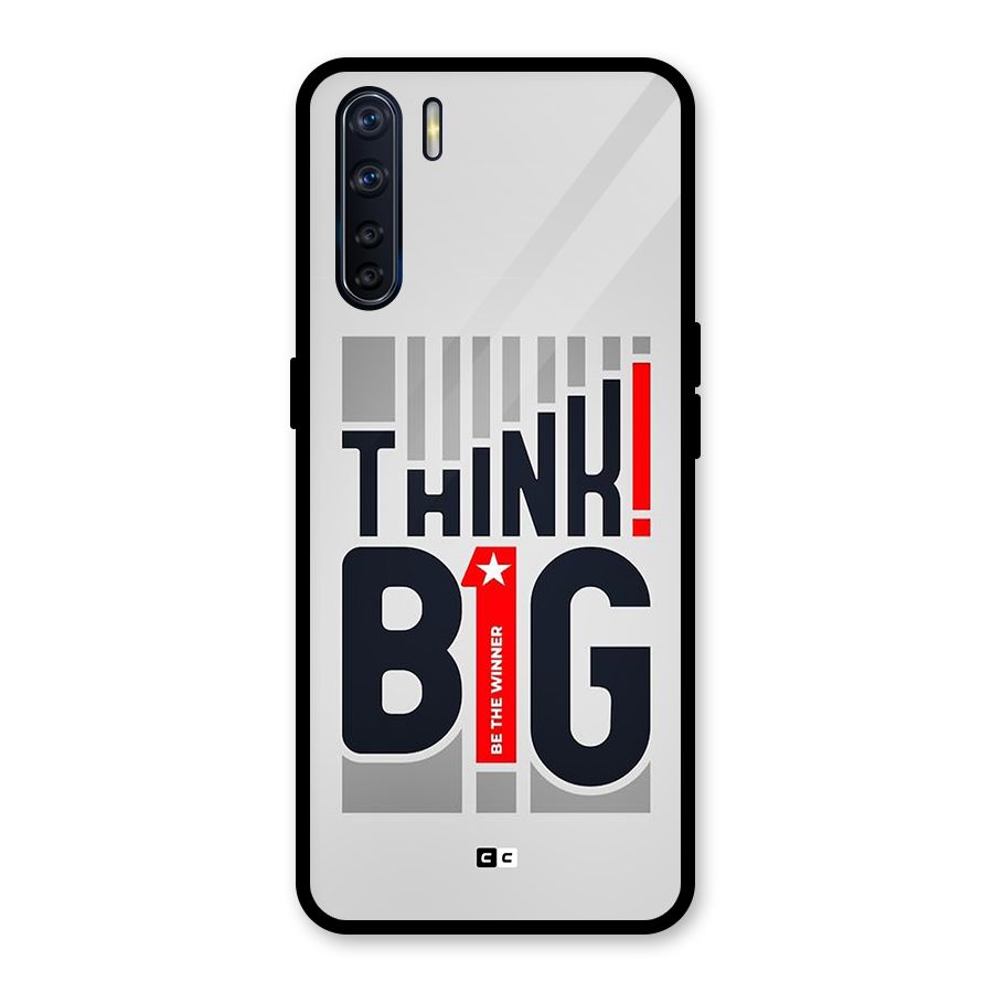 Think Big Glass Back Case for Oppo F15