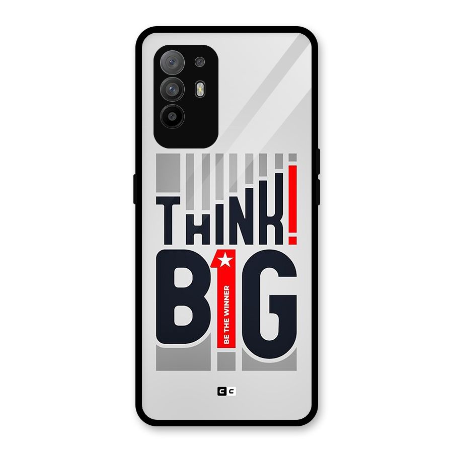 Think Big Glass Back Case for Oppo F19 Pro Plus 5G