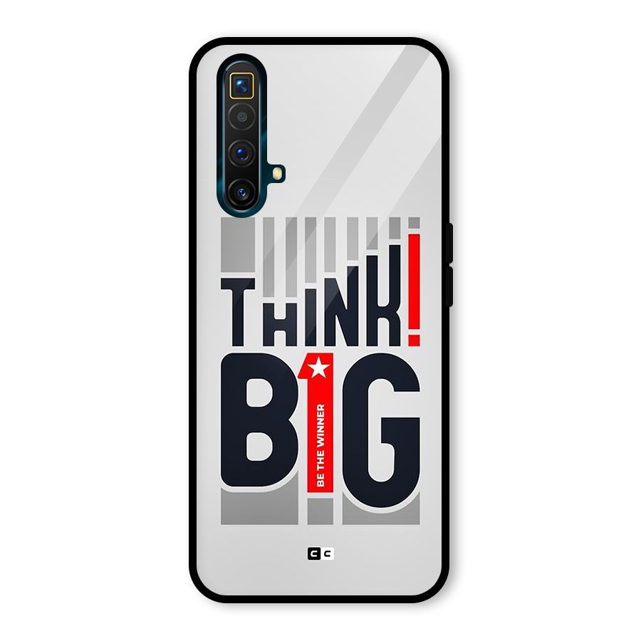 Think Big Glass Back Case for Realme X3 SuperZoom
