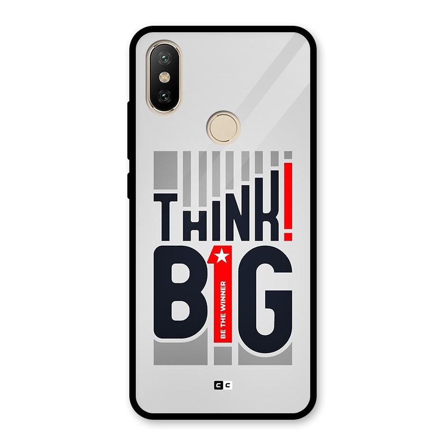 Think Big Glass Back Case for Redmi A2