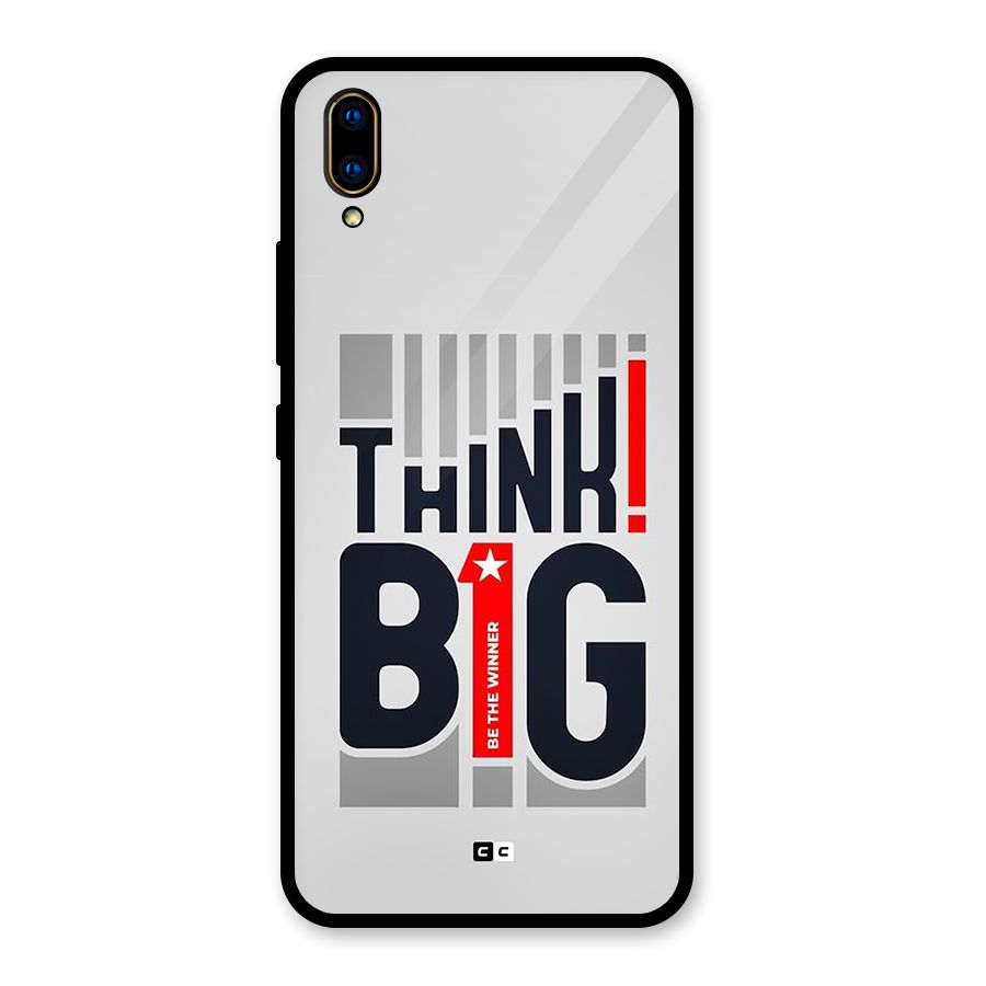 Think Big Glass Back Case for Vivo V11 Pro
