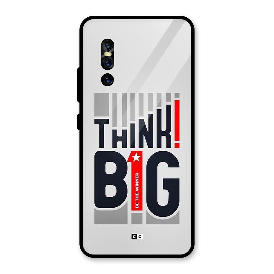Think Big Glass Back Case for Vivo V15 Pro