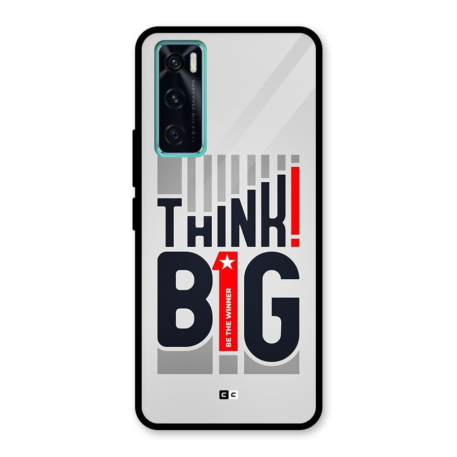 Think Big Glass Back Case for Vivo V20 SE