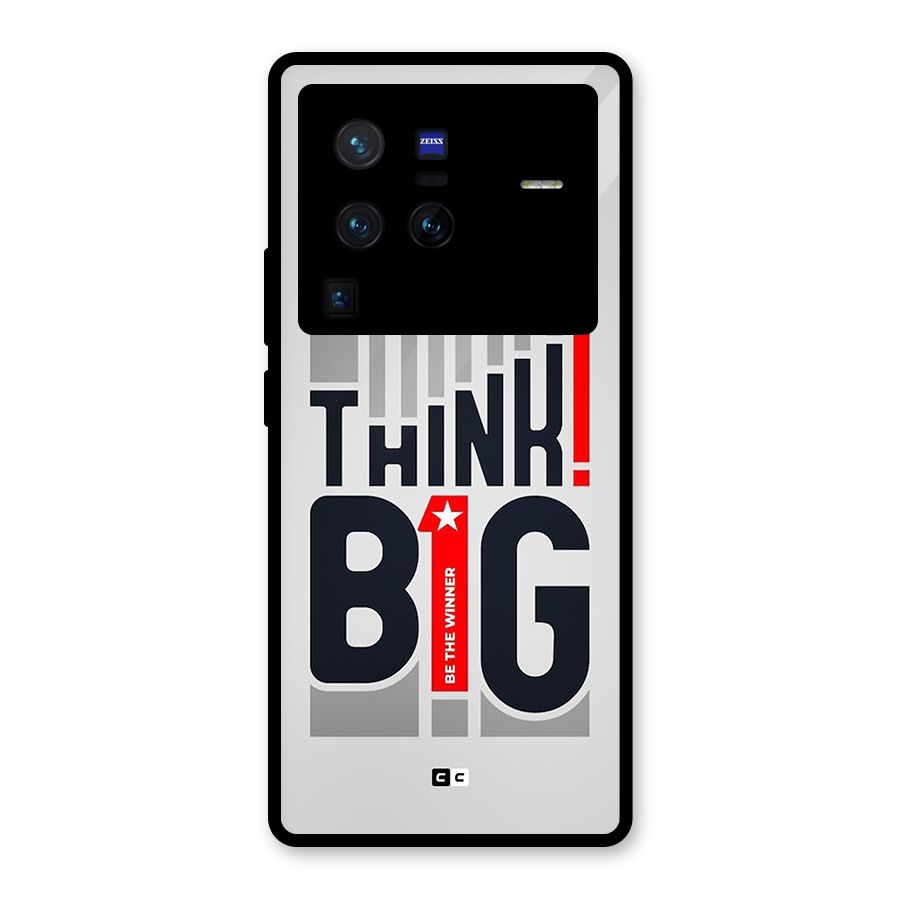 Think Big Glass Back Case for Vivo X80 Pro