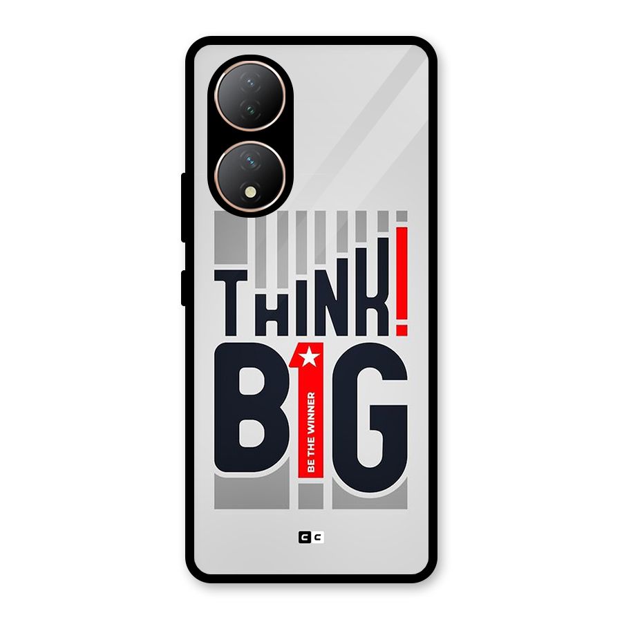 Think Big Glass Back Case for Vivo Y100
