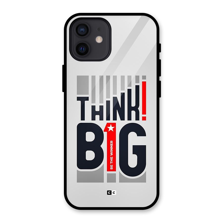 Think Big Glass Back Case for iPhone 12