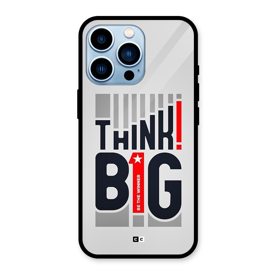 Think Big Glass Back Case for iPhone 13 Pro