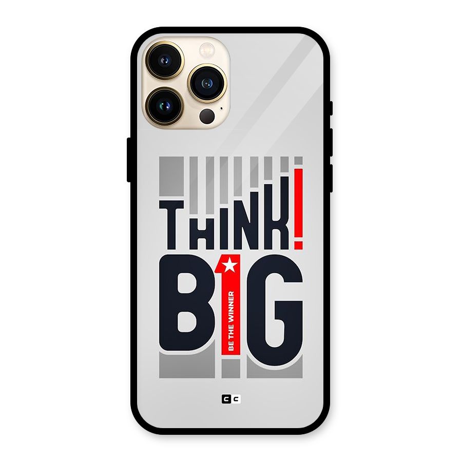 Think Big Glass Back Case for iPhone 13 Pro Max