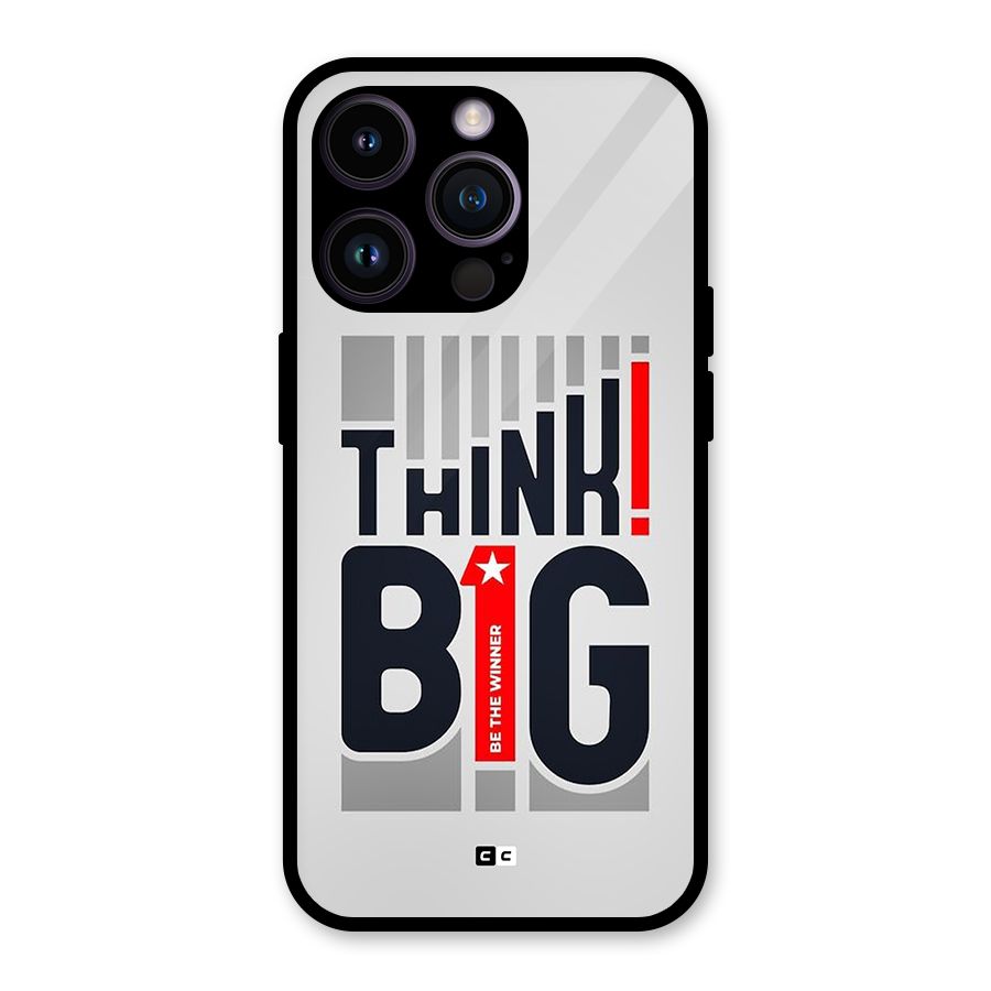 Think Big Glass Back Case for iPhone 14 Pro