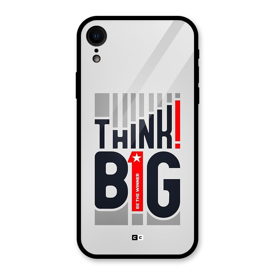 Think Big Glass Back Case for iPhone XR