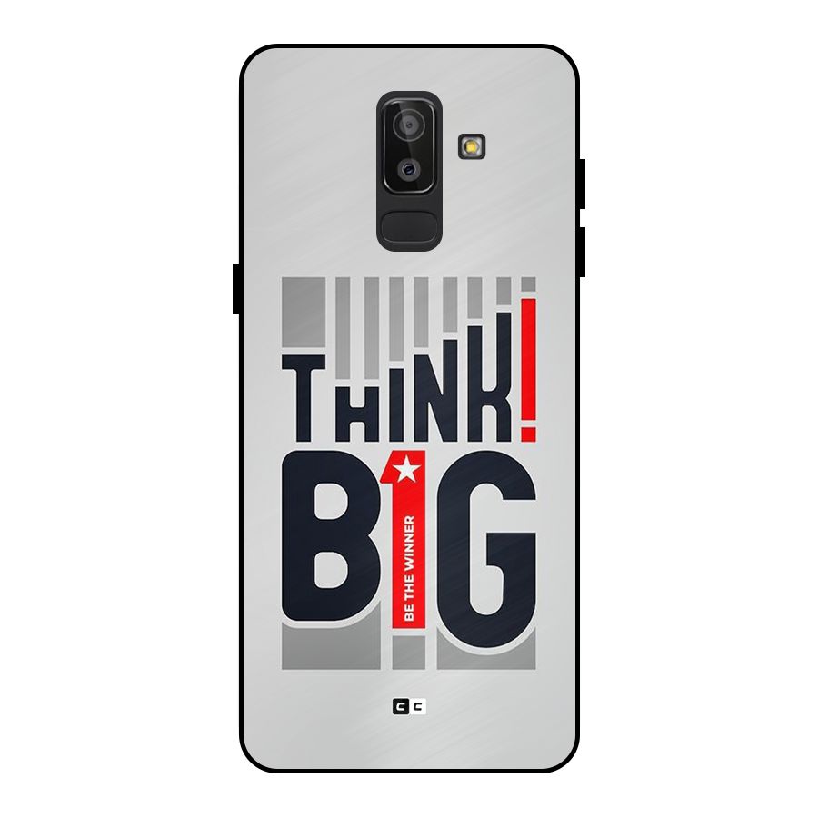 Think Big Metal Back Case for Galaxy J8