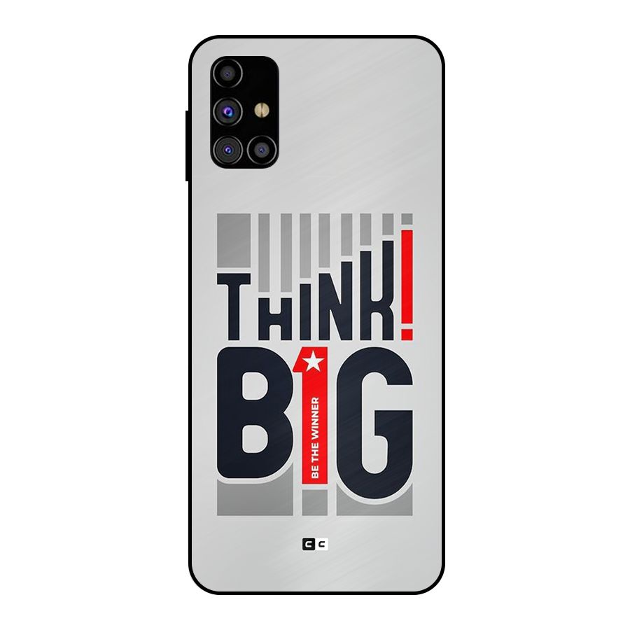 Think Big Metal Back Case for Galaxy M31s
