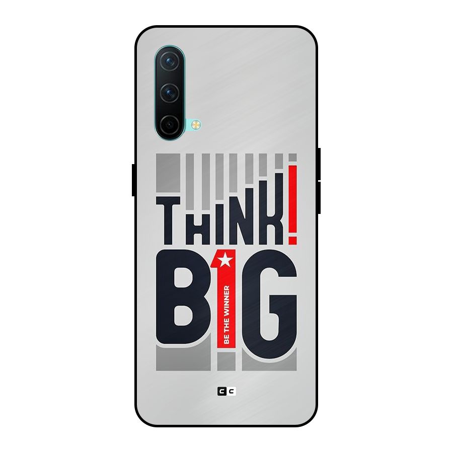 Think Big Metal Back Case for OnePlus Nord CE 5G