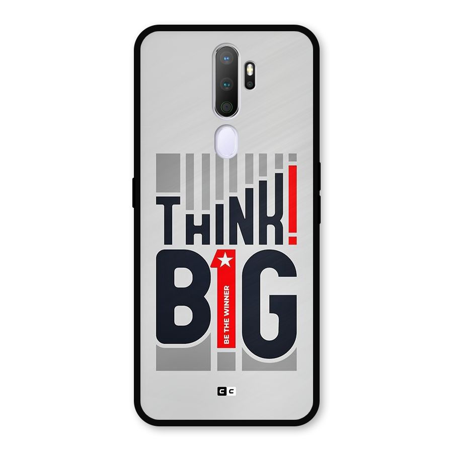 Think Big Metal Back Case for Oppo A5 (2020)