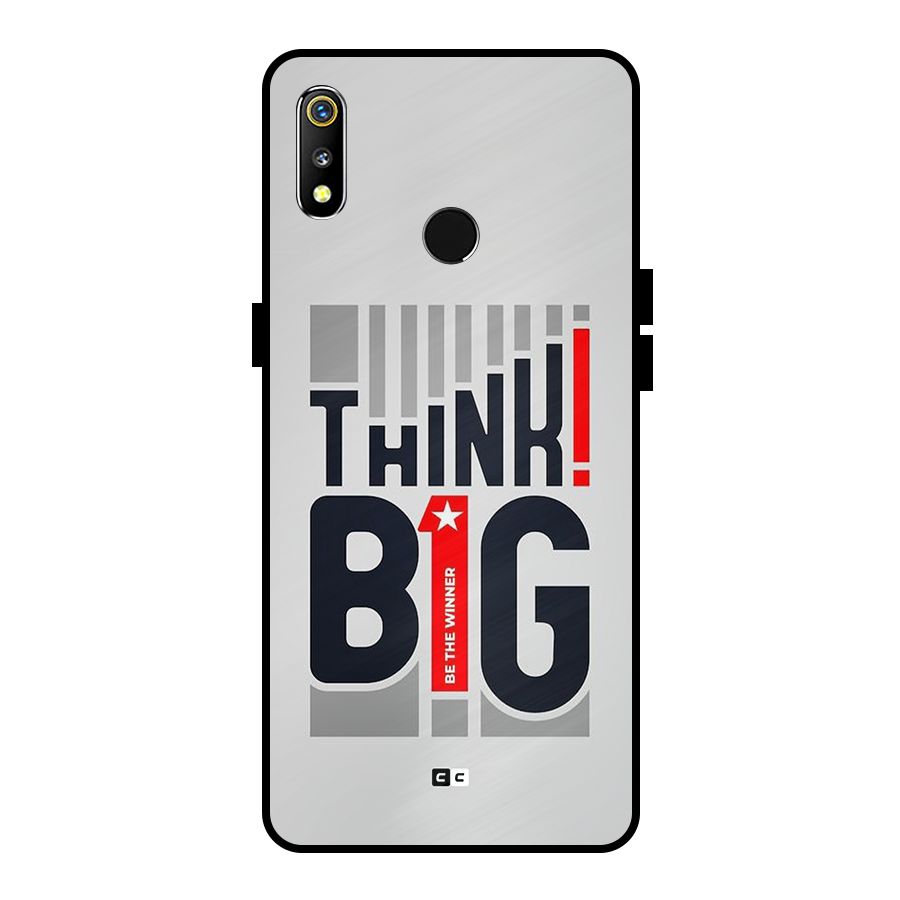 Think Big Metal Back Case for Realme 3i