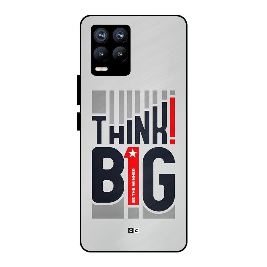 Think Big Metal Back Case for Realme 8 Pro