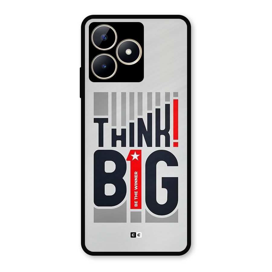 Think Big Metal Back Case for Realme C53