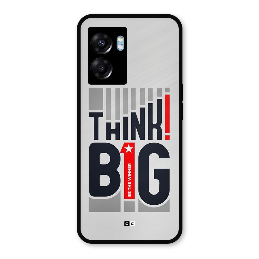 Think Big Metal Back Case for Realme Narzo 50 5G