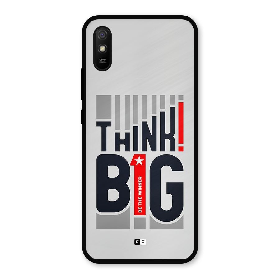 Think Big Metal Back Case for Redmi 9a